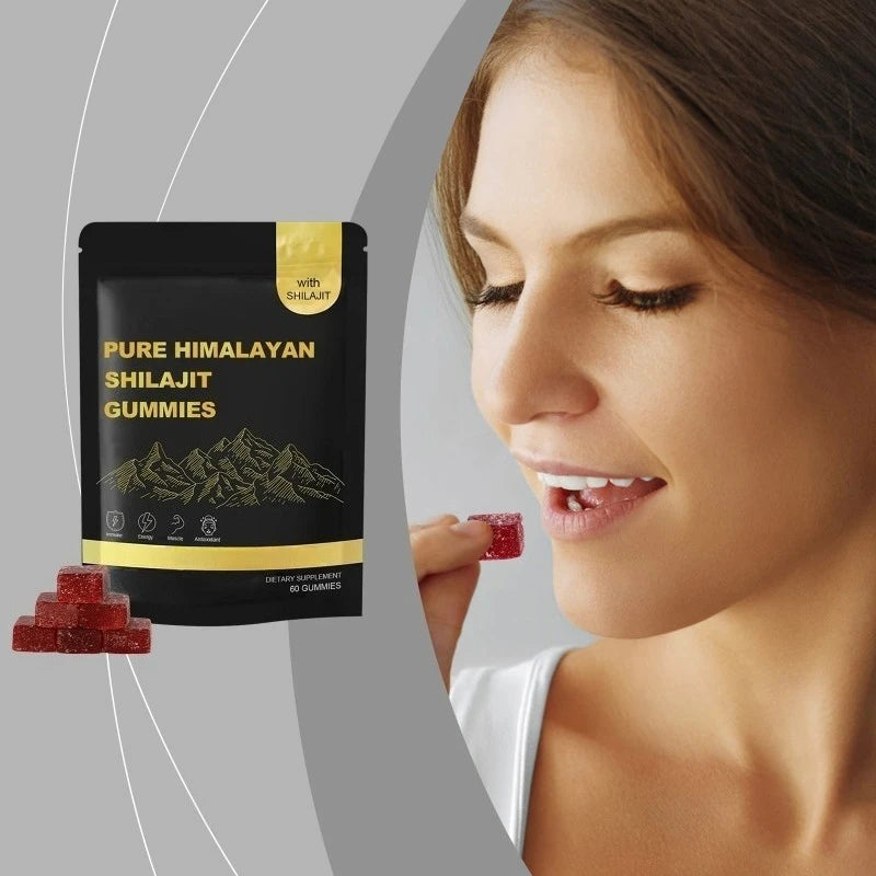 Shilajit Gummy Candy – Plant Extracts for Energy & Focus