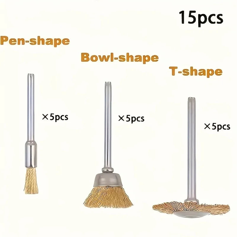 Steel Copper Wire Brushes Efficient Polishing Rust Removal Deburring