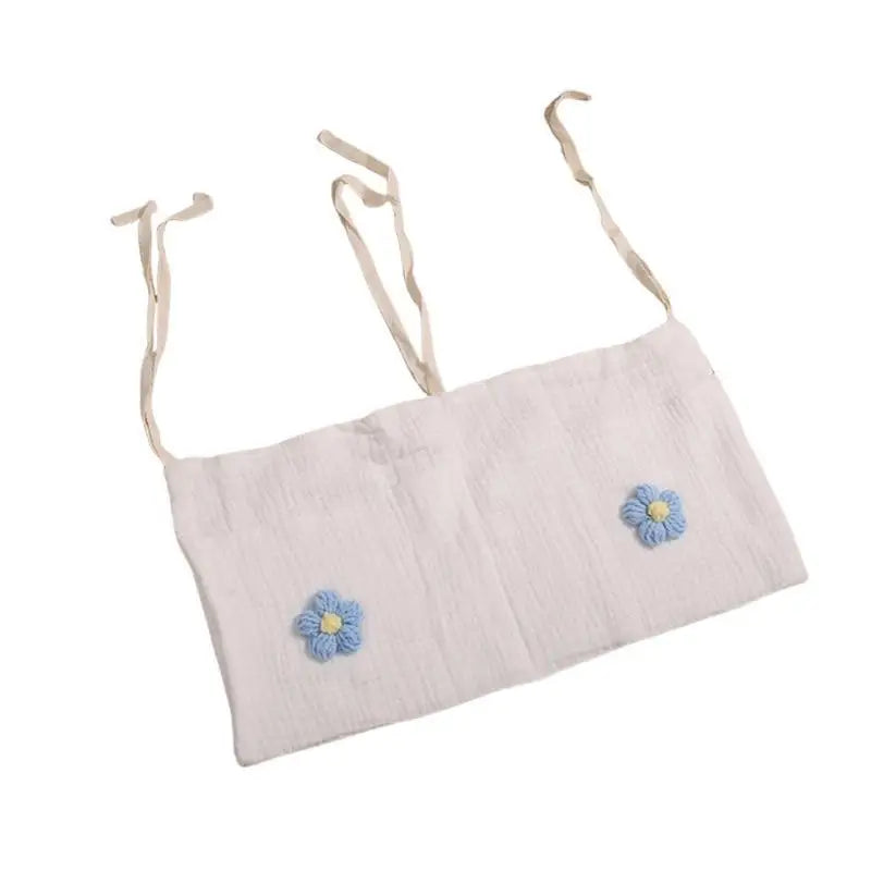 Cotton Double Pocket Baby Diaper Bag – Crib & Stroller