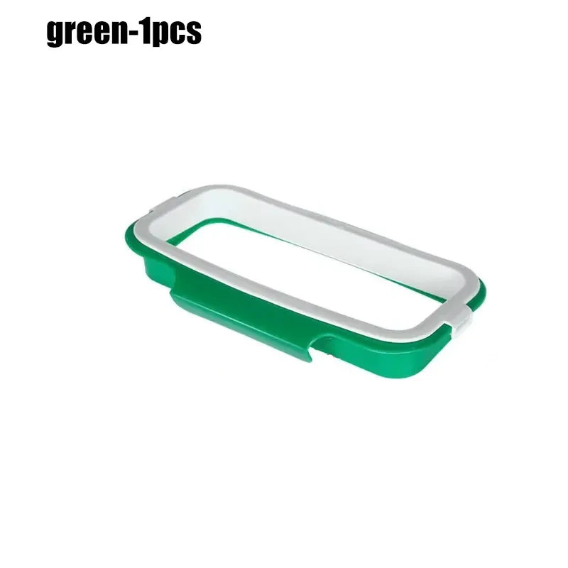 Kitchen Cabinet Hanging Trash Bag Holder Rack | Eco Plastic