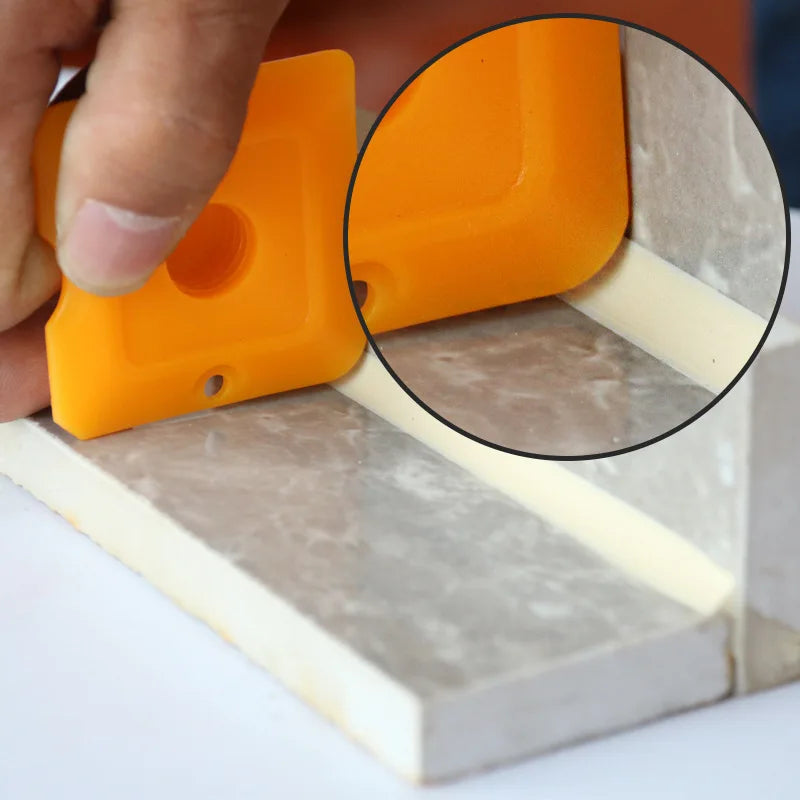 Caulking Tool Kit – Grout Scraper, Spreader & Sealant Spatula