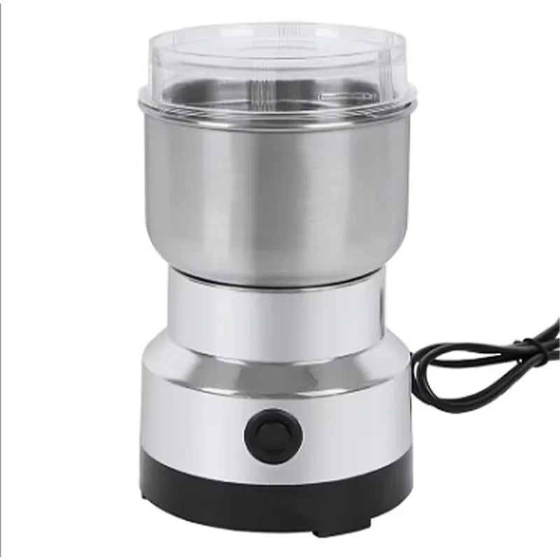 Mini Electric Grinder Household 300ml Ultrafine Baby Food Pulverizer Coffee Grinder Spice Pepper Grinder Grain Mill 2/4 Blades Peaceful Pleasures Health and Wellness 4 blades EU 220V EU