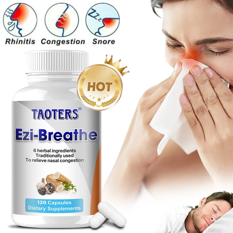 Ezi-Breathe Capsules | 6-in-1 Lung & Respiratory Support