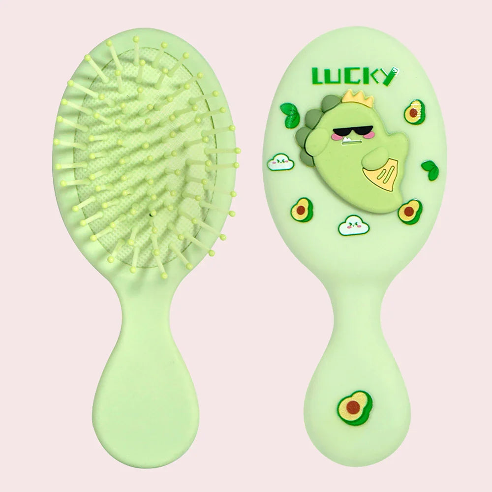 Cartoon Dinosaur Mini Air Cushion Massage Comb – Anti-Static
