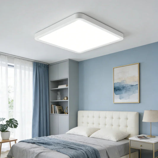 RUNTOIN 24W–36W Square LED Flush Mount Ceiling Light | Modern LED Ceiling Light Peaceful Pleasures Health and Wellness