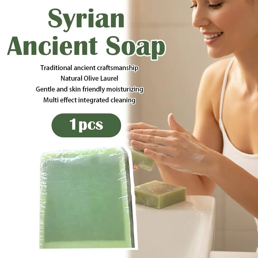 Ancient Soap Natural Skin-Soothing Olive Oil Handmade Soap Set - De-tangling Facial Soap - Gift Set Peaceful Pleasures Health and Wellness