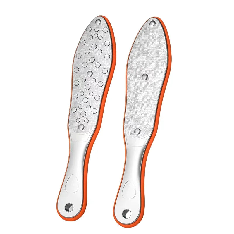 Double-Sided Stainless Steel Foot File Rasp | Pedicure Tool Foot File Rasp Peaceful Pleasures Health and Wellness