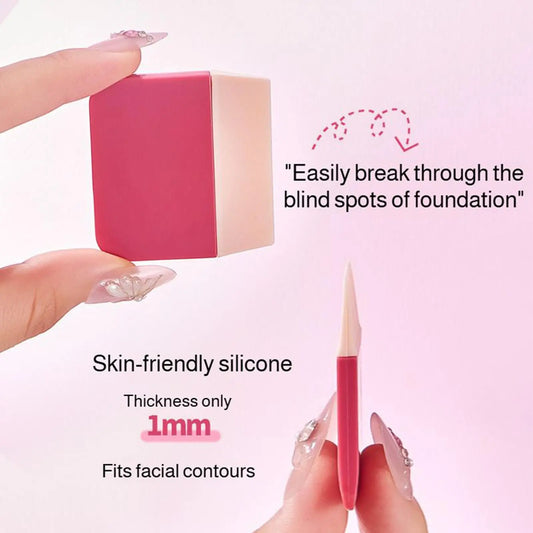 Silicone Face Applicator – Flat Head Foundation & Cream Brush Makeup Applicator Oasis Select CN