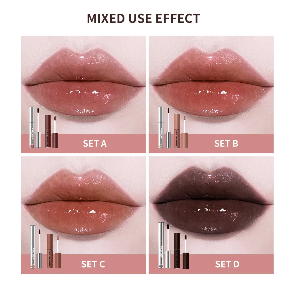 Highly Pigmented Lip Liner And Butter Non-stick Cup Lip Gloss Tattoo Matte Lip Liner Lasting Lip Stain Waterproof Lip Gloss Peaceful Pleasures Health and Wellness