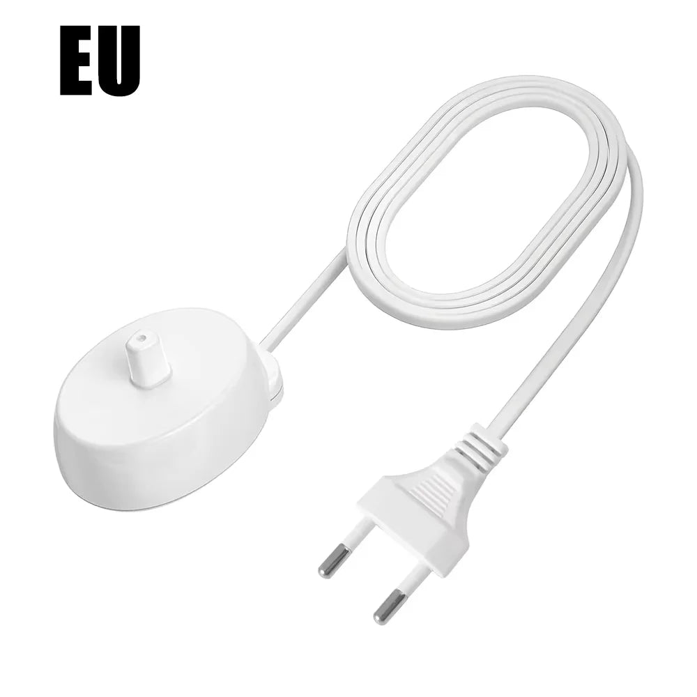 HOMEFISH 1pc Electric Toothbrush Replacement Charger For More Safety Compatible with Most Oral B Toothbrush Peaceful Pleasures Health and Wellness as show M
