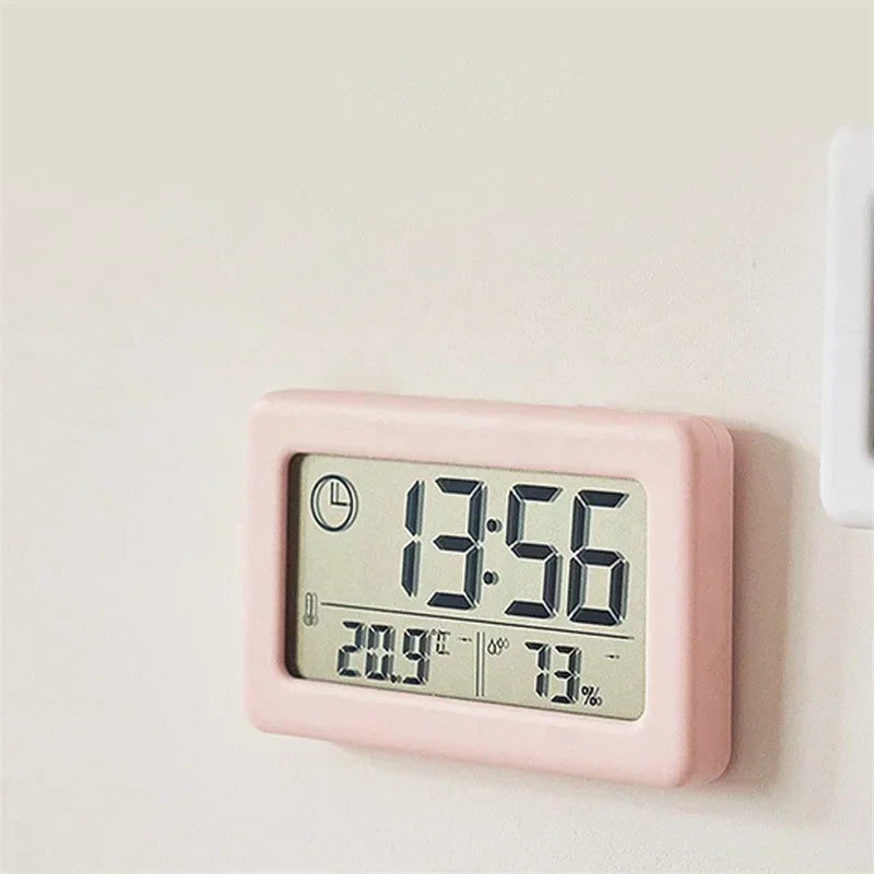 LED Digital Clock Thermometer Hygrometer | Desktop Alarm Clock