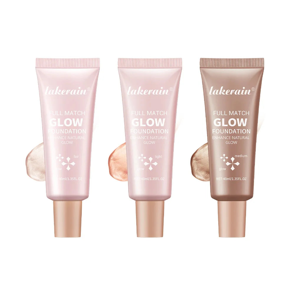 Glowing Liquid Foundation & Highlighter | Natural Radiance Glow