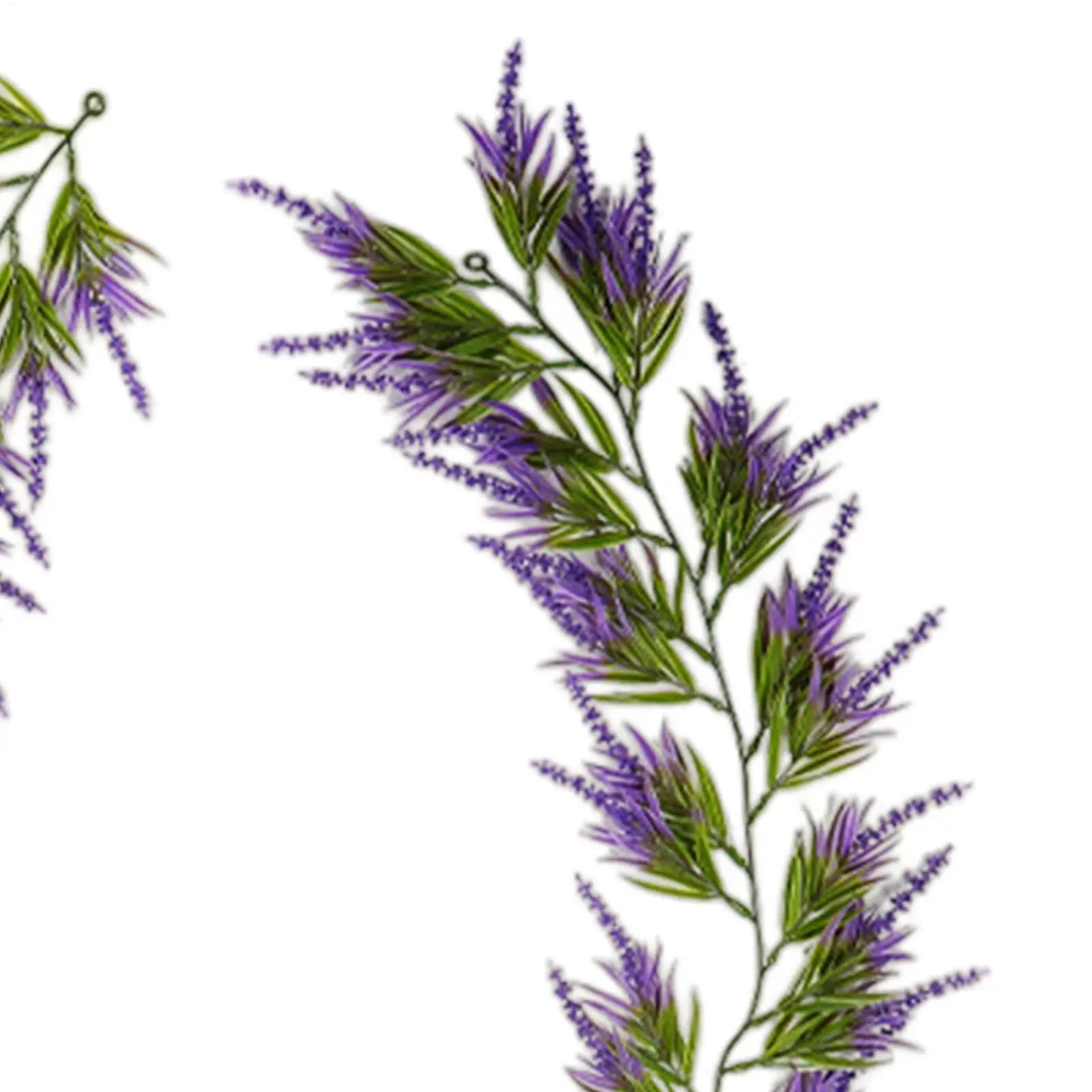 Lavender Garland 70.9" Artificial Floral Garland – Wedding & Party Artificial Flower Garland Peaceful Pleasures Health and Wellness