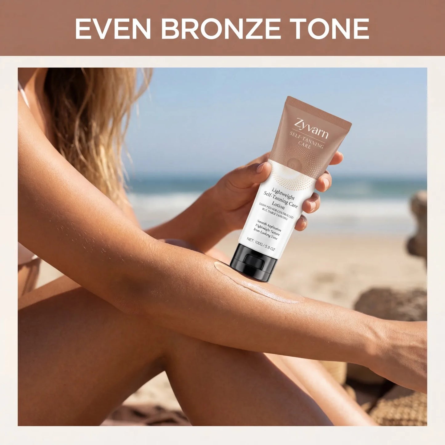 Sunless Self Tanning Lotion – Natural Glow & Streak-Free 100g