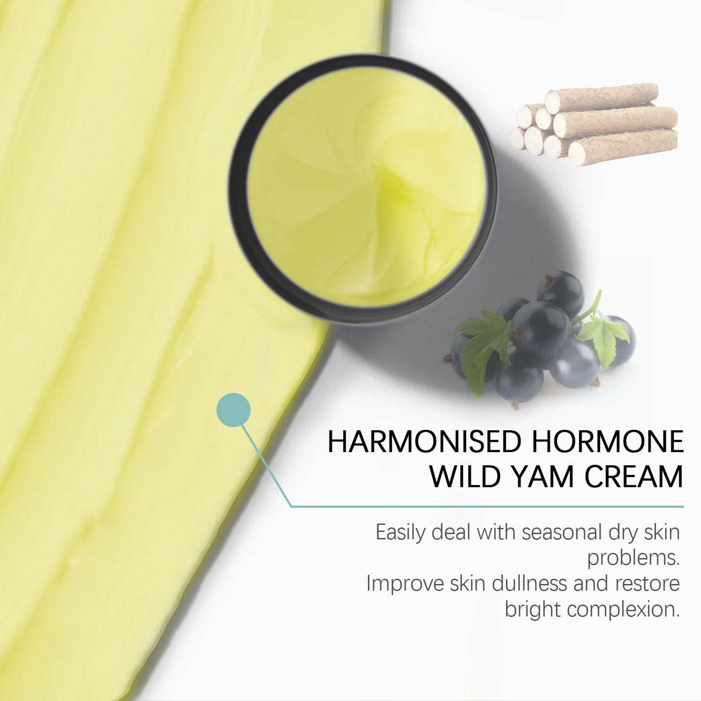 WIYUN Wild Yam Cream – Hormone Balance & Menopause Skin Care