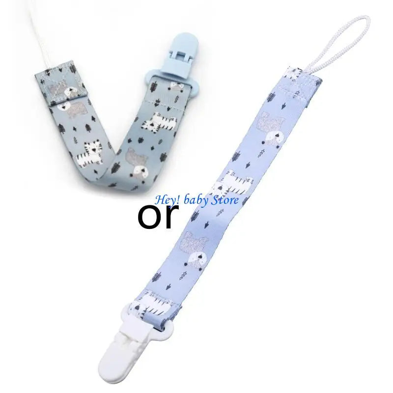 Baby Pacifier Clip Lanyard | Universal Teething & Bib Holder