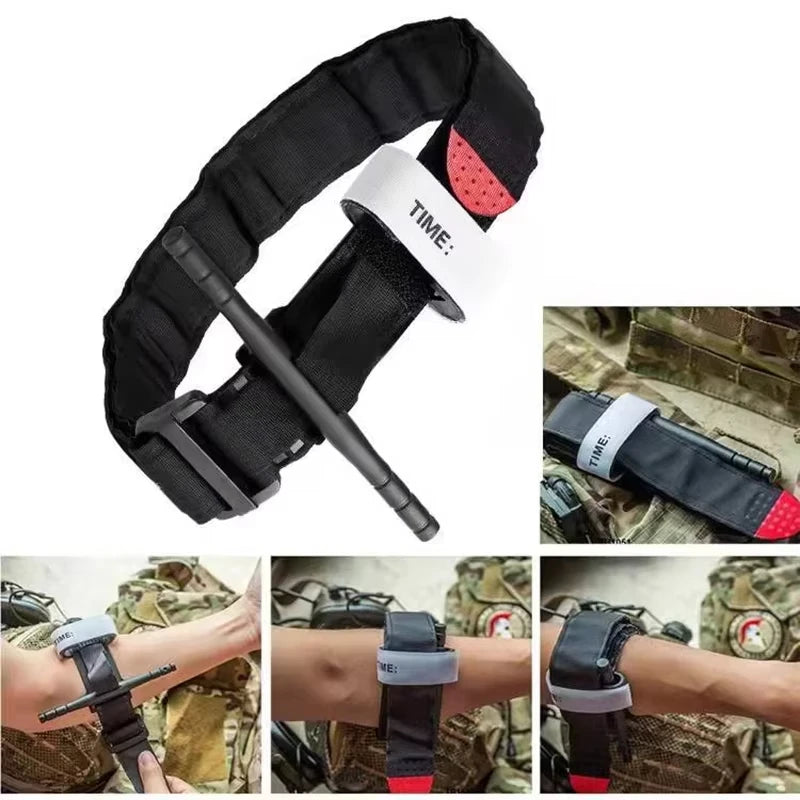 4 pcs Tactical survival combat tourniquet, 75/95cm rotating tourniquet, medical emergency belt for outdoor Peaceful Pleasures Health and Wellness
