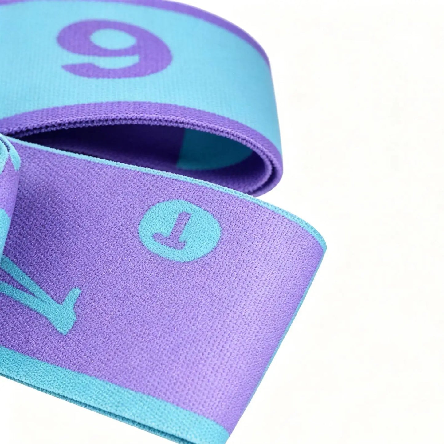 12-Grid Yoga & Dance Stretch Band | Elastic Resistance Strap