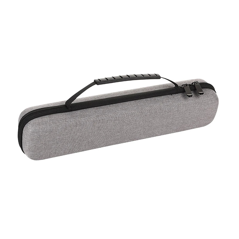 Portable Storage Bag For Hair Straighteners Curling Irons Hair Rollers Eva Hair Straightener Storage Bag Travel Carrying Case Peaceful Pleasures Health and Wellness Gray