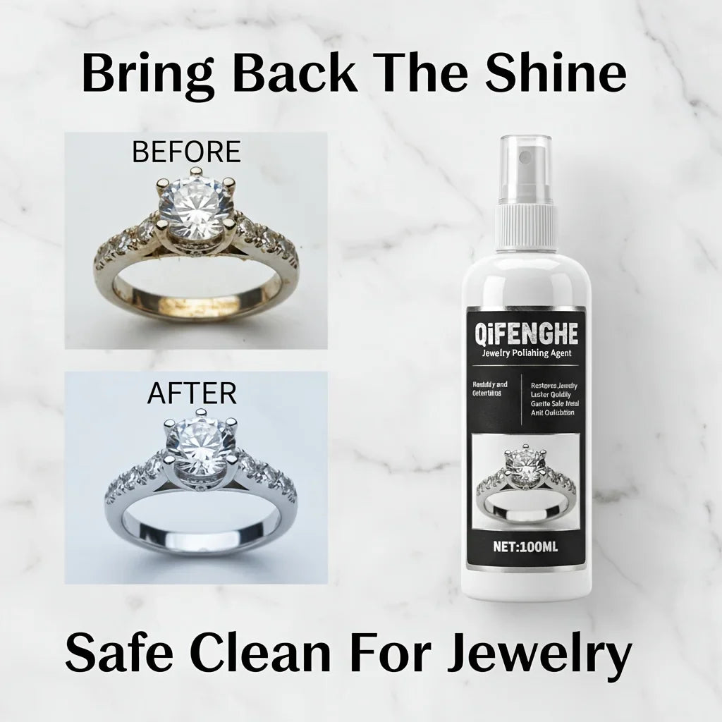 QIFENGHE Jewelry Polishing Spray – Rings, Diamonds & Metals