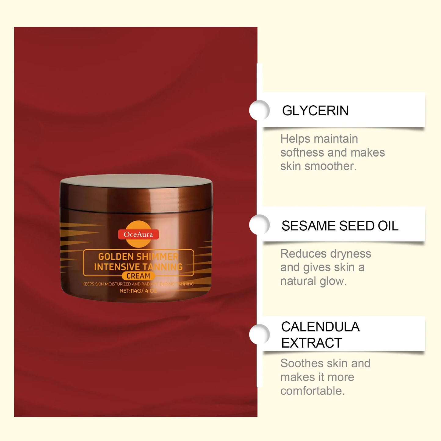 Sunless Self Tanning Gel & Bronzing Cream Set – Glow