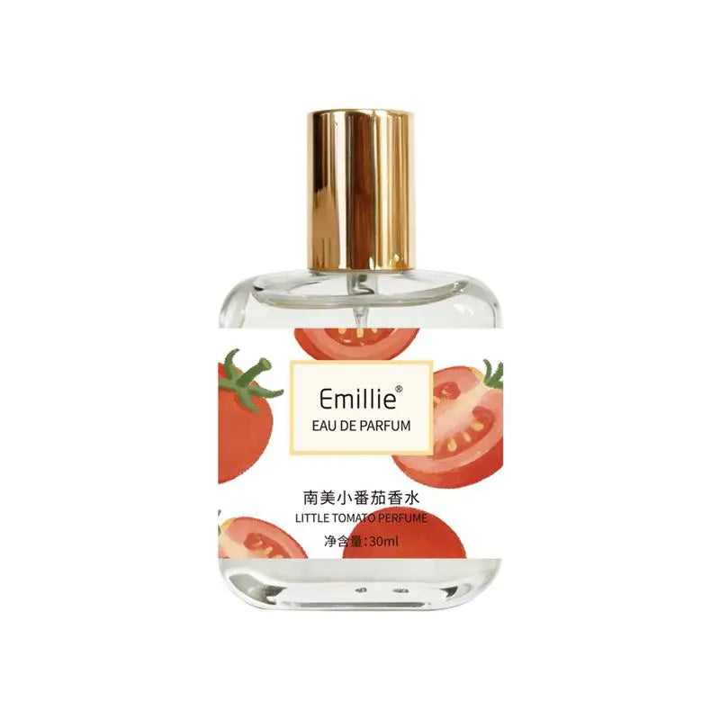 Russia Hot Selling Floral Fruity Perfume 30ml Apple Grape Pineapple Tomato Fresh Natural Eau De Toilette Women Allure Fragrance Peaceful Pleasures Health and Wellness Tomato 30ml