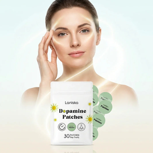 Dopamine Body Patches – Hyaluronic Acid & Mint Herbal Skincare Herbal Body Patches Oasis Select