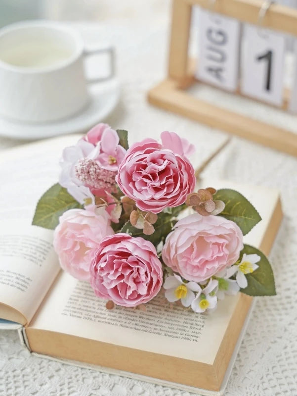 Silk Peony Artificial Flowers – Wedding & Home Decor