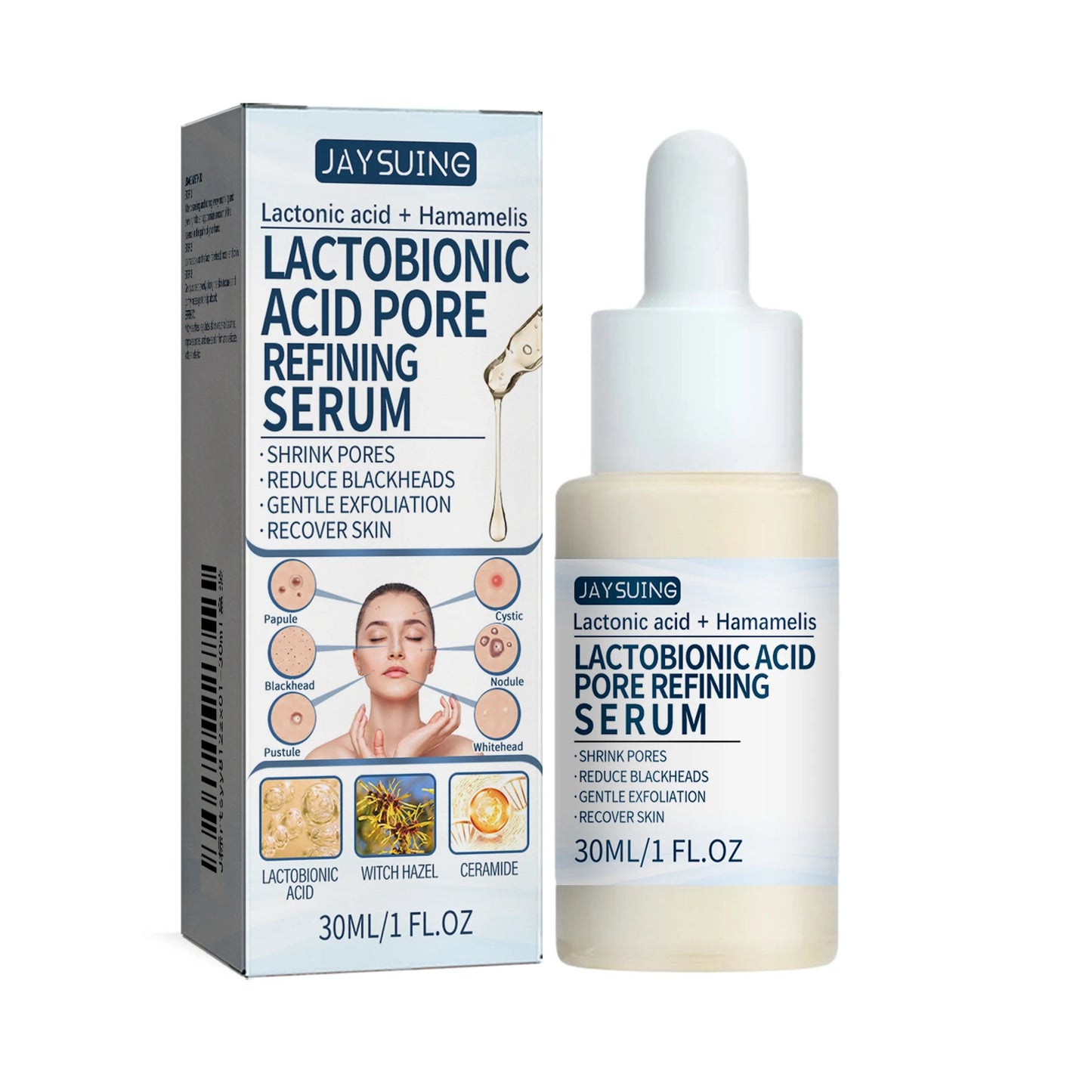 Lactic Acid Essence – Blackhead Removal & Pore Tightening Serum