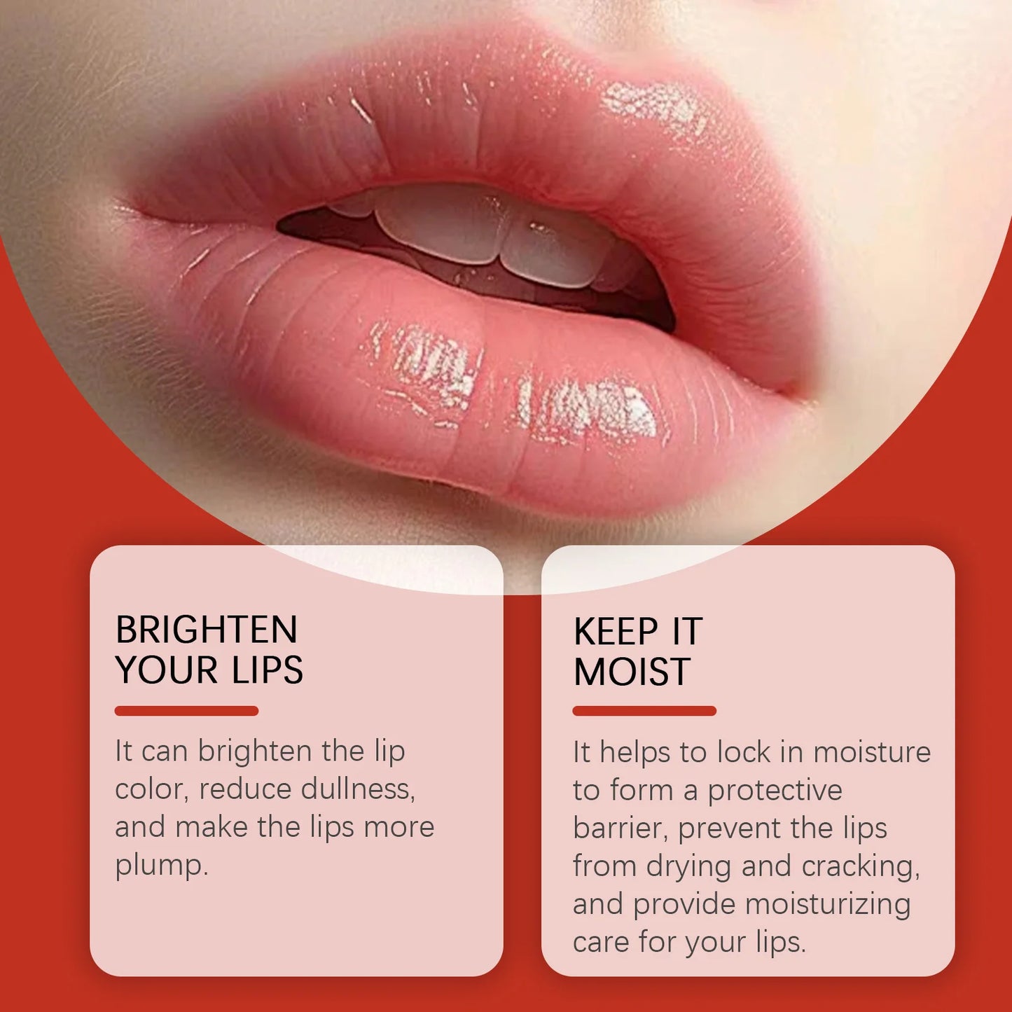 Vitamin C + E Lip Essence Oil – Hydrating Lip Balm & Lip Oil