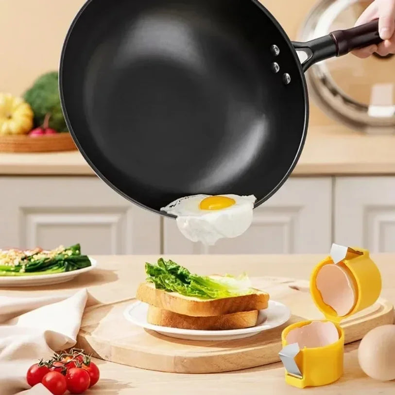 Manual Egg Shell Opener & Separator | Non-Stick Kitchen Tool