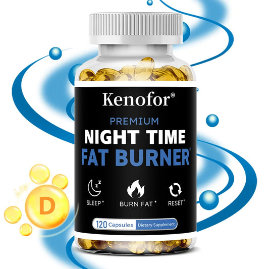 Nighttime Fat Burner Supplement - for Weight Loss, Boost Metabolism, Suppress Appetite Diet,Healthy Weight Management Peaceful Pleasures Health and Wellness