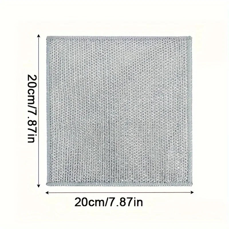 Magic Wire Cleaning Cloth | Metal Mesh Dish Scrubber 1-12pk