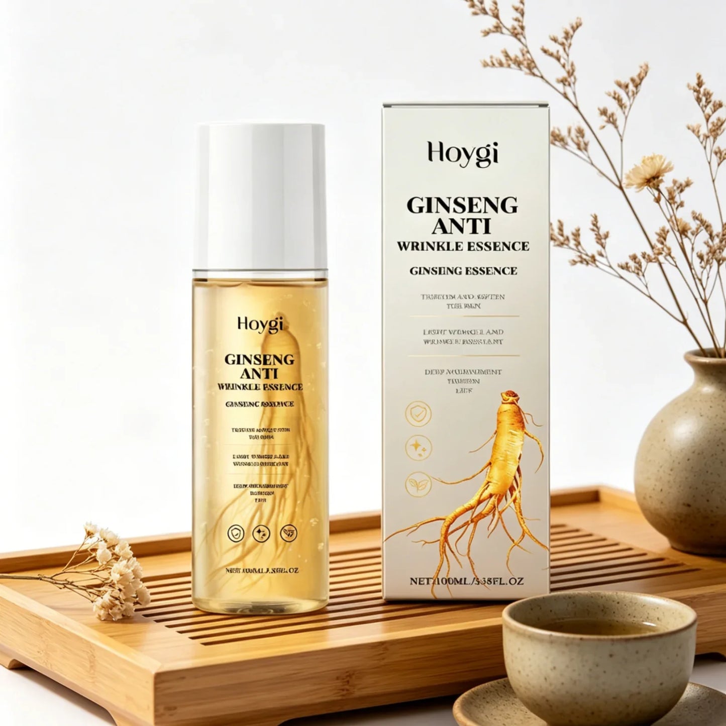 Hoygi Ginseng Anti-Wrinkle Face Serum 100ml – Moisturizing