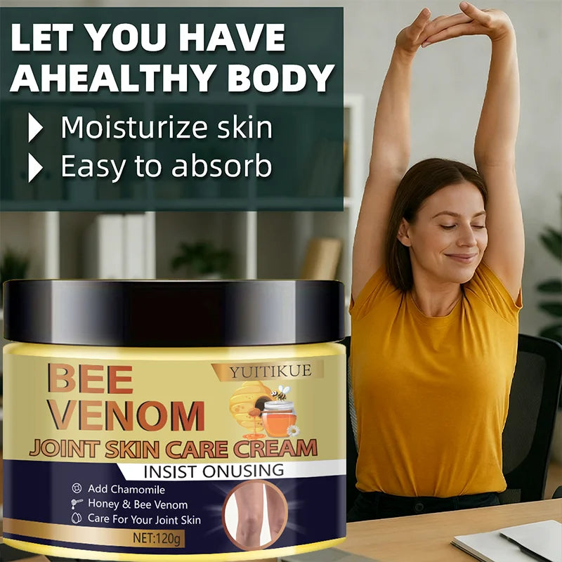 Joint skin care cream, deeply moisturizes and nourishes the skin. The cream is gentle and non-irritating. Peaceful Pleasures Health and Wellness