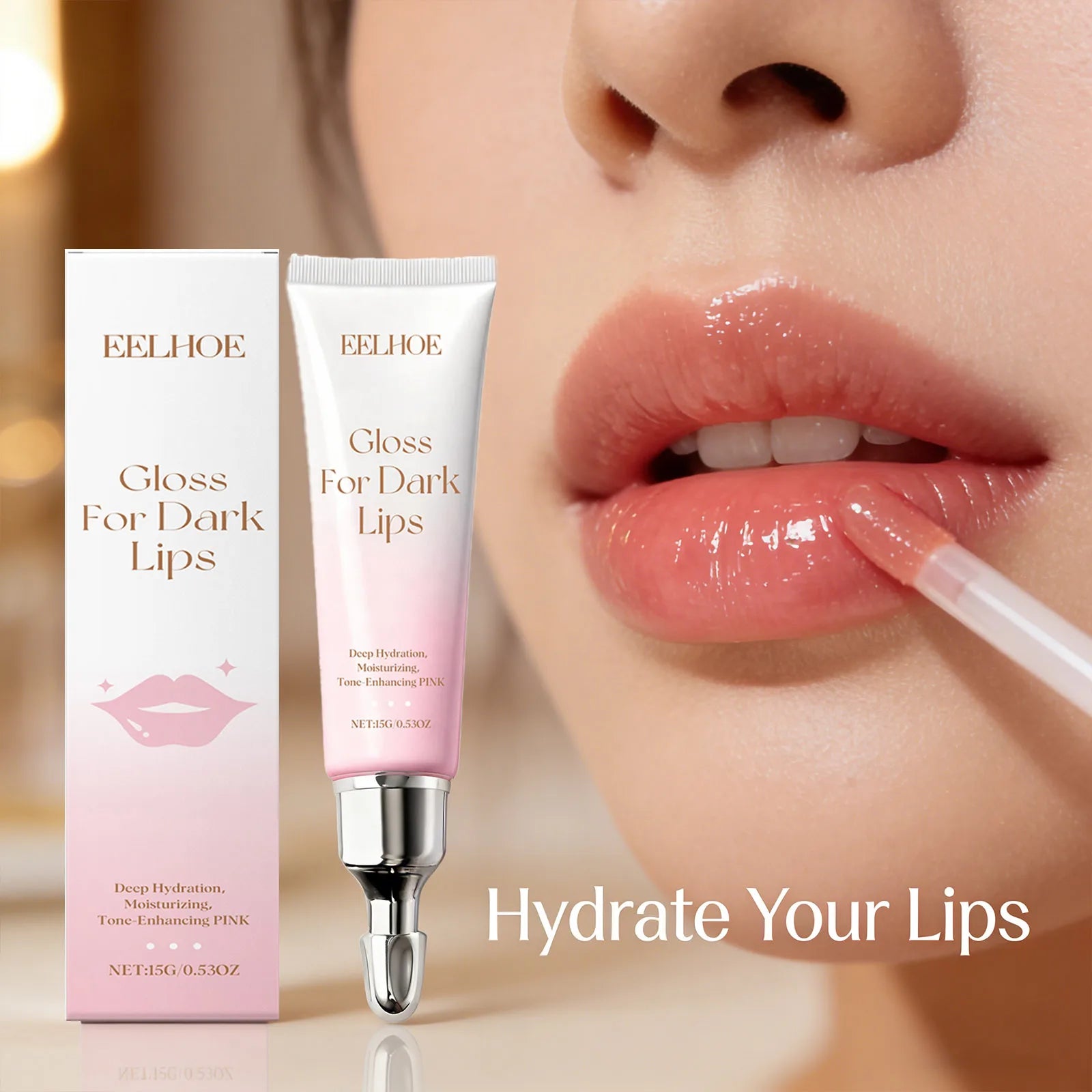 Eelhoe Vitamin C Lip Serum – Brighten, Moisturise & Volumise Lip Serum Peaceful Pleasures Health and Wellness
