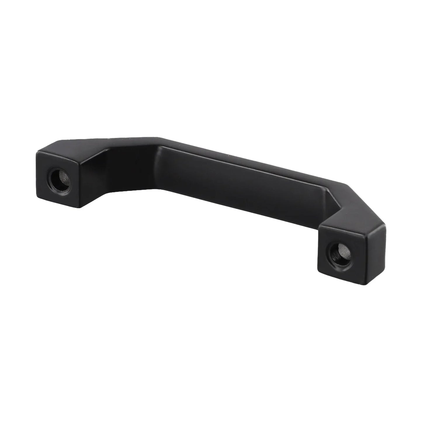 Aluminum Alloy U-Shape Cabinet Door Handle | Black & Silver
