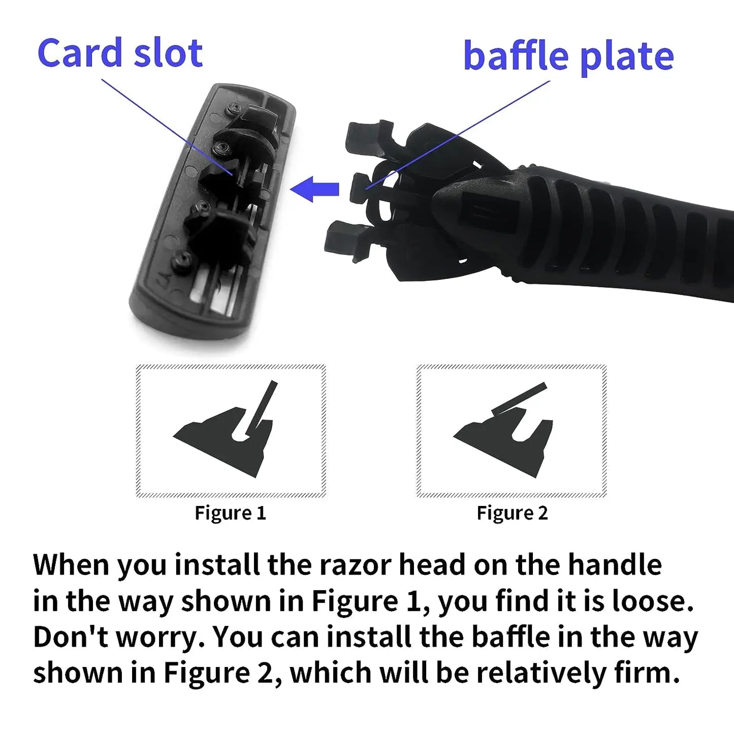 Men's Reusable Two-Layer Blade Razor | Multi-Tool Head