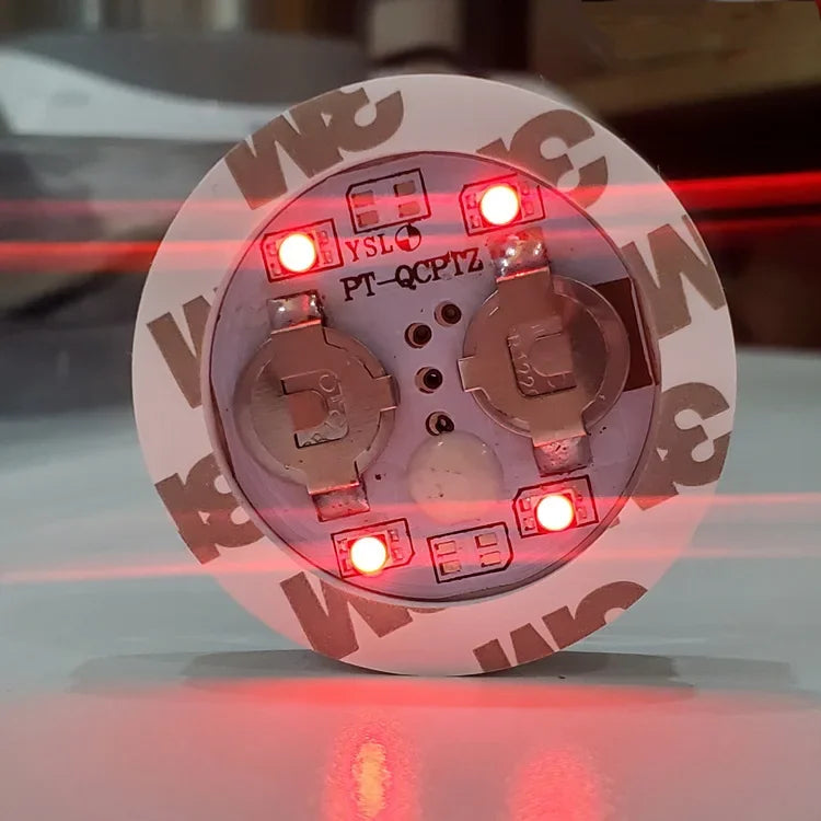 LED Flashing Drink Coasters | Glowing Cup Base for Party & Events