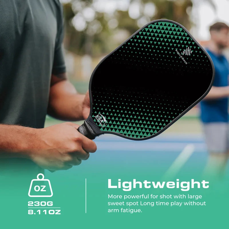 USAPA Pickleball Paddle Fiberglass Edgeless High Spin | P012