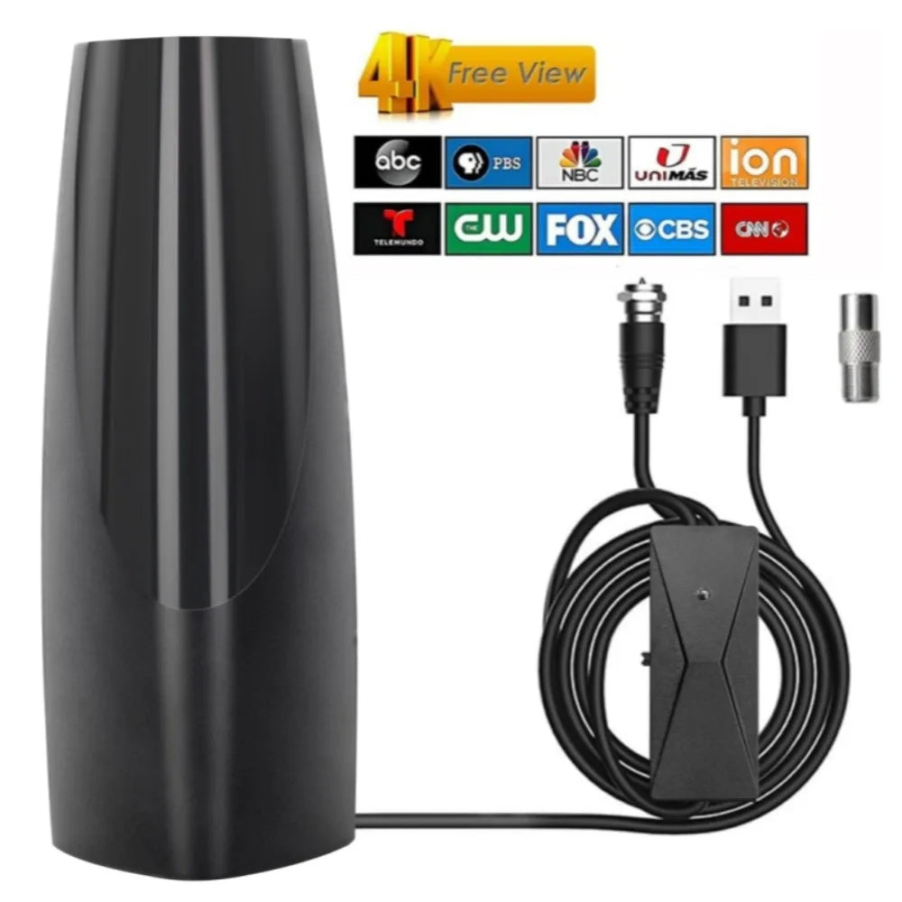 ATSC HD Digital TV Antenna – Indoor & Outdoor 4K 1080P 39dB
