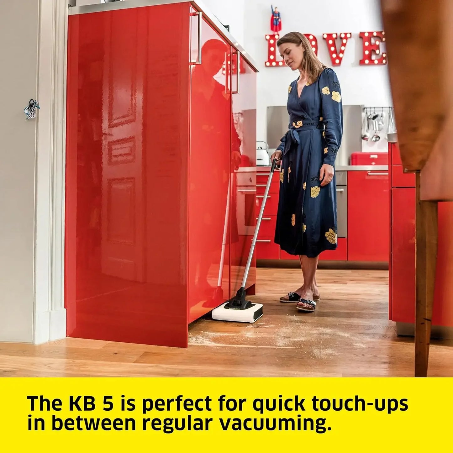 Electric Floor Sweeper for Carpets, Hardwood & Tiles - Lightweight Cordless Broom for Hair, Dirt & Dust Peaceful Pleasures Health and Wellness