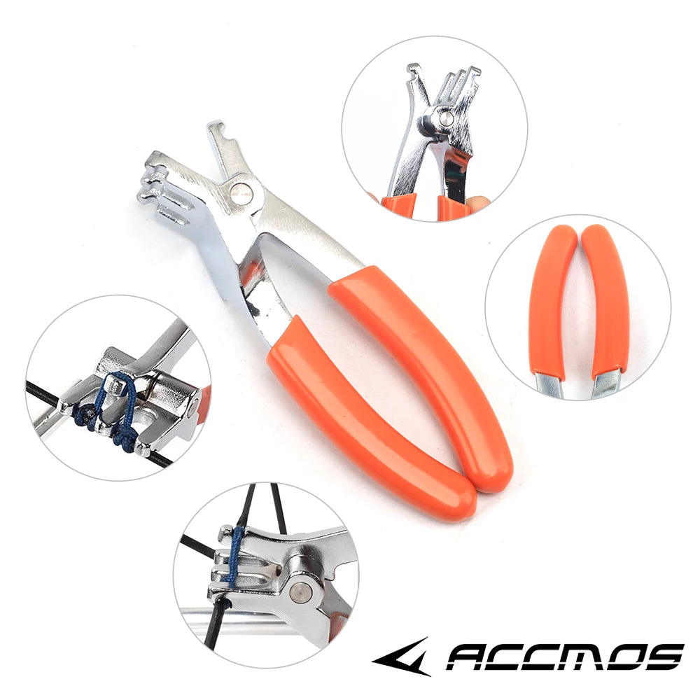 Archery Compound Bow D Loop Pliers Bowstring Ring Install Tool
