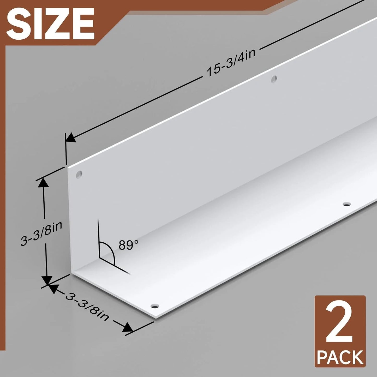 Aluminum Wall Corner Guards Heavy Duty Edge Cover Outdoor Siding