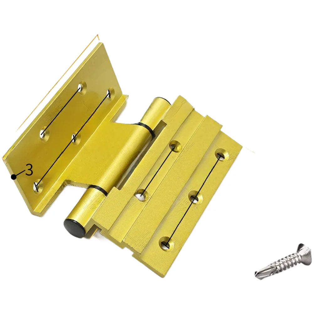 Aluminum Alloy 50 Hinge Casement Designed Outswing Operation 180