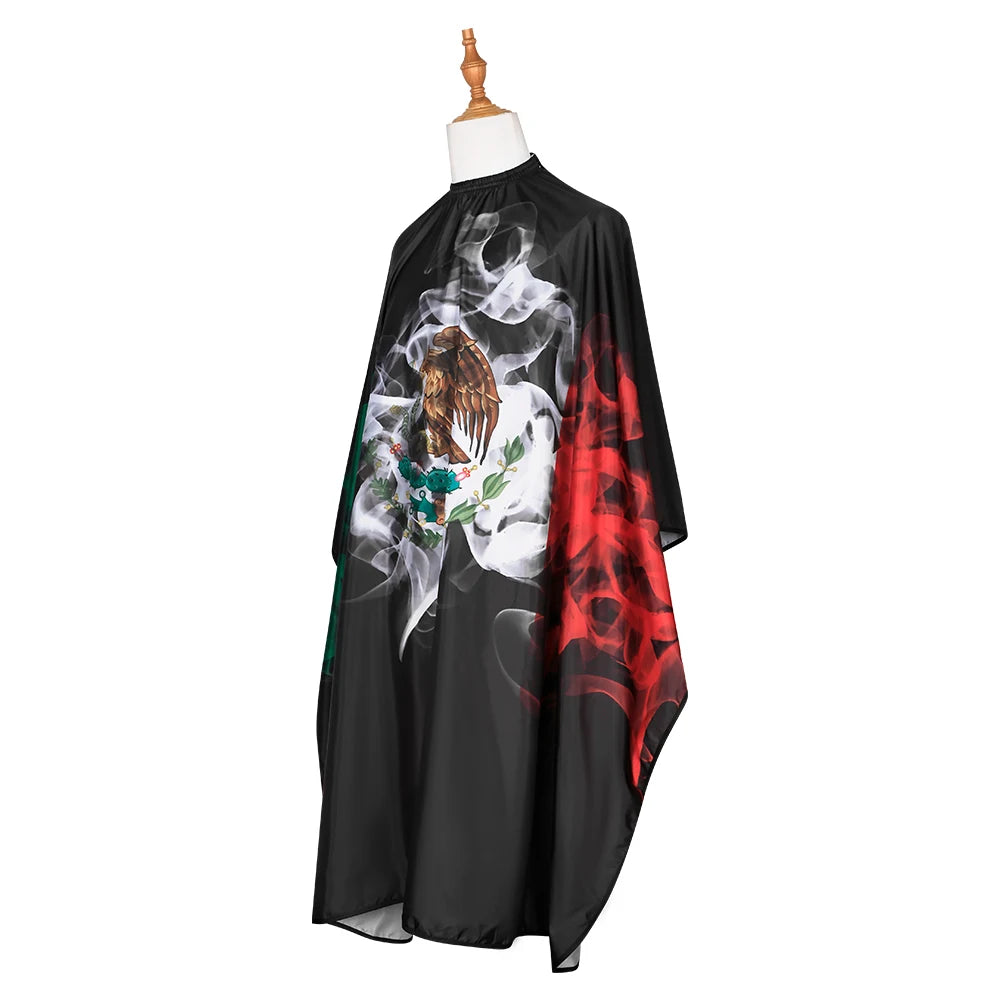 New 2026 Barbershop Camouflage Salon Gown Adjustable Waterproof Hairdressing Apron Antistatic Hairdresser Capes Barber Tools Peaceful Pleasures Health and Wellness