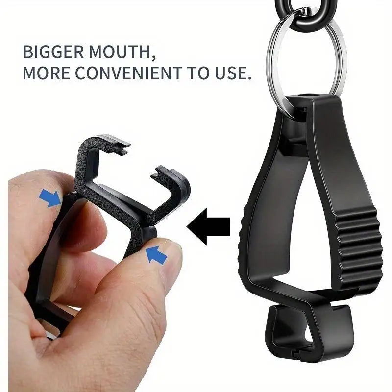 2Pcs Glove Clips with Metal Carabiner Anti-Lost Glove Holders for Work Gloves Outdoor Safety Gear Storage Clips Peaceful Pleasures Health and Wellness