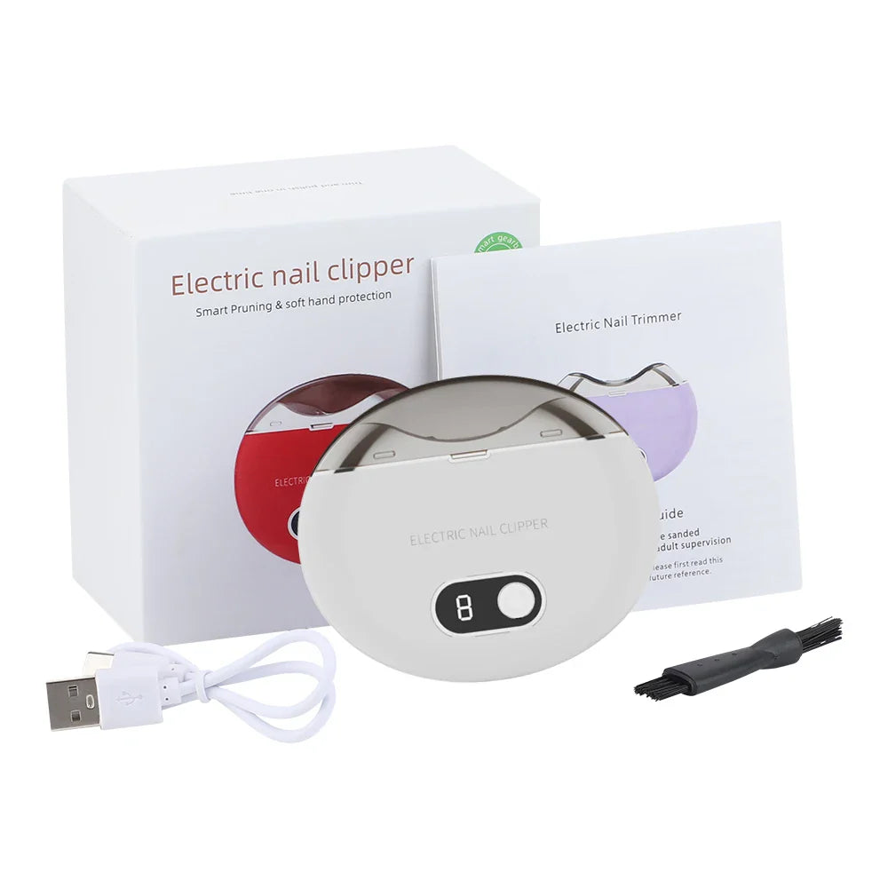 AFDEAL Electric Nail Clipper & Grinder with LED – Baby & Adult