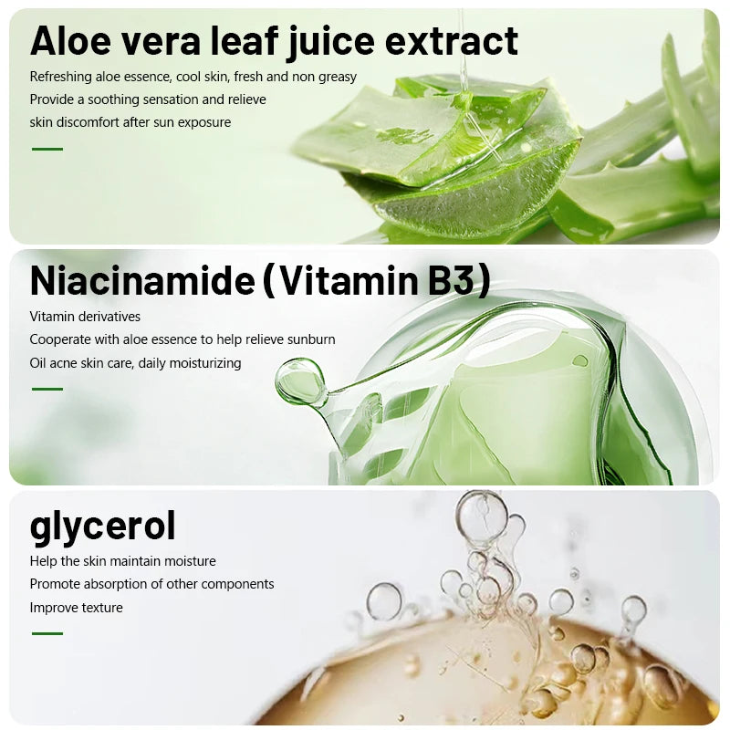 LGRAMER Aloe Vera Face Cream 100g – Moisturizer for Dry Skin