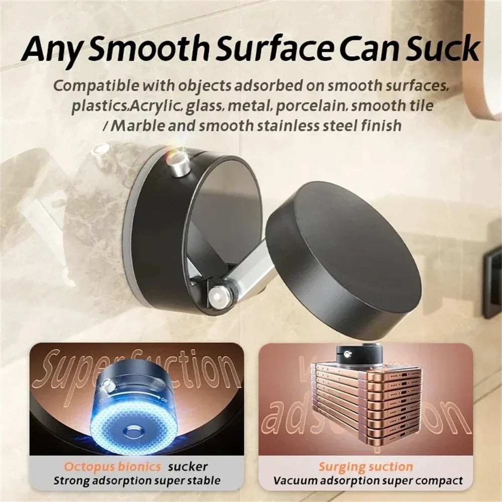 Magnetic Phone Holder – Vacuum Suction Cup Stand for All Phones